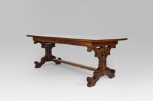 将图片加载到图库查看器,Table Anglaise Neogothique en acajou vers 1840