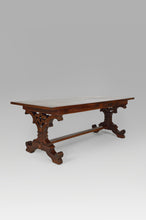 将图片加载到图库查看器,Table Anglaise Neogothique en acajou vers 1840