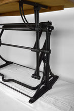 将图片加载到图库查看器,Table d'architecte industrielle ajustable en fonte, circa 1900