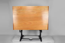 将图片加载到图库查看器,Table d'architecte industrielle ajustable en fonte, circa 1900