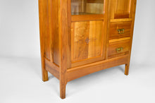 将图片加载到图库查看器,Bibliothèque Art Nouveau en noyer, France, circa 1910