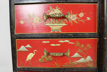 将图片加载到图库查看器,Armoire laquée Art Déco d'inspiration Asiatique attribuée à Eugène Tabouret, circa 1925