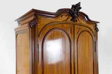 将图片加载到图库查看器,Armoire Art Nouveau marquetée en acajou, France, circa 1900