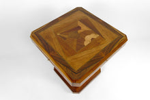 Charger l'image dans la galerie, Table de jeu Art Déco en bois marqueté, circa 1925