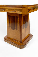 Charger l'image dans la galerie, Table de jeu Art Déco en bois marqueté, circa 1925
