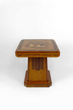 Charger l'image dans la galerie, Table de jeu Art Déco en bois marqueté, circa 1925