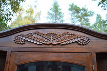 将图片加载到图库查看器,Salle à manger Art Nouveau en chêne sculpté, 8 éléments