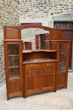 将图片加载到图库查看器,Buffet Art Nouveau en chêne sculpté de vigne, par Gauthier-Poinsignon