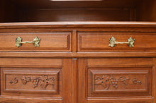 将图片加载到图库查看器,Buffet Art Nouveau en chêne sculpté de vigne, par Gauthier-Poinsignon