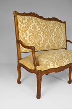 将图片加载到图库查看器,Banquette style Louis XV en chêne sculpté