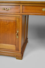 将图片加载到图库查看器,Bureau Art Nouveau à caissons en acajou, France, circa 1900