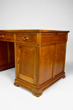 将图片加载到图库查看器,Bureau Art Nouveau à caissons en acajou, France, circa 1900