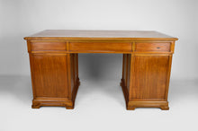 将图片加载到图库查看器,Bureau Art Nouveau à caissons en acajou, France, circa 1900