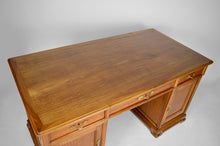 将图片加载到图库查看器,Bureau Art Nouveau à caissons en acajou, France, circa 1900