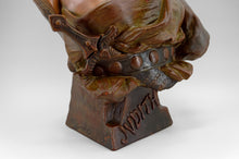 将图片加载到图库查看器,Buste de Judith en terre cuite par Ricardo Aurilli, circa 1900-1910