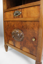 将图片加载到图库查看器,Paire de chevets Art Déco par les Ateliers Gauthier-Poinsignon en noyer, circa 1920-1930