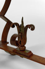 将图片加载到图库查看器,Guéridon rond Art Déco en marbre et fer forgé, circa 1940