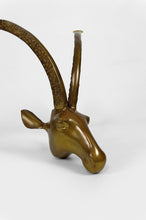 将图片加载到图库查看器,Table basse aux mouflons par Alain Chervet, circa 1970