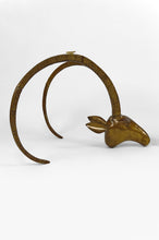 将图片加载到图库查看器,Table basse aux mouflons par Alain Chervet, circa 1970