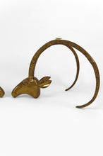 将图片加载到图库查看器,Table basse aux mouflons par Alain Chervet, circa 1970