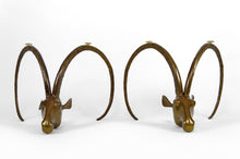 将图片加载到图库查看器,Table basse aux mouflons par Alain Chervet, circa 1970