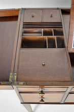 将图片加载到图库查看器,Coiffeuse Victorienne anglaise en acajou, Royaume-Uni, XIXe