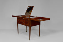 将图片加载到图库查看器,Coiffeuse Victorienne anglaise en acajou, Royaume-Uni, XIXe