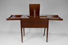 将图片加载到图库查看器,Coiffeuse Victorienne anglaise en acajou, Royaume-Uni, XIXe