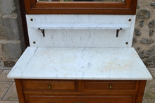 将图片加载到图库查看器,Commode Coiffeuse Art Nouveau en chêne sculpté, France, circa 1910