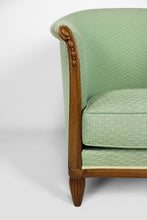 将图片加载到图库查看器,Fauteuil Art Déco par les Ateliers Gauthier-Poinsignon en noyer, circa 1920-1930