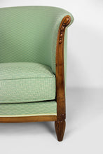 将图片加载到图库查看器,Fauteuil Art Déco par les Ateliers Gauthier-Poinsignon en noyer, circa 1920-1930