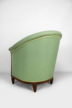 将图片加载到图库查看器,Fauteuil Art Déco par les Ateliers Gauthier-Poinsignon en noyer, circa 1920-1930