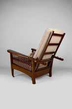 将图片加载到图库查看器,Fauteuil Morris Arts & Crafts, Royaume-Uni, circa 1900