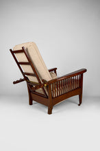 将图片加载到图库查看器,Fauteuil Morris Arts & Crafts, Royaume-Uni, circa 1900