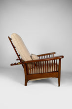将图片加载到图库查看器,Fauteuil Morris Arts & Crafts, Royaume-Uni, circa 1900