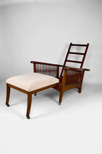 将图片加载到图库查看器,Fauteuil Morris Arts & Crafts, Royaume-Uni, circa 1900