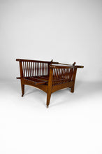 将图片加载到图库查看器,Fauteuil Morris Arts & Crafts, Royaume-Uni, circa 1900