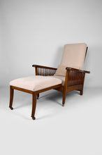 将图片加载到图库查看器,Fauteuil Morris Arts & Crafts, Royaume-Uni, circa 1900