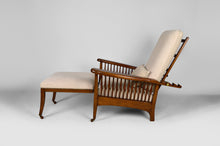 将图片加载到图库查看器,Fauteuil Morris Arts & Crafts, Royaume-Uni, circa 1900
