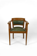 将图片加载到图库查看器,Fauteuil de Bureau Art Nouveau, circa 1910
