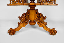 将图片加载到图库查看器,Guéridon bibliothèque tournante Japonisante attribué à Gabriel Viardot, France, circa 1880