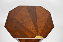 将图片加载到图库查看器,Guéridon octogonal Art Déco marqueté, vers 1925