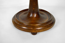 将图片加载到图库查看器,Lampadaire Art Deco en bois sculpté et opaline, France, circa 1925