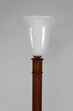 将图片加载到图库查看器,Lampadaire Art Déco en hêtre sculpté, France, circa 1920