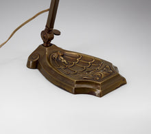 将图片加载到图库查看器,Lampe de banquier Art Nouveau, France, circa 1900