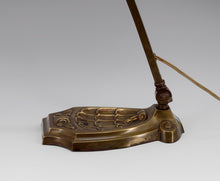 将图片加载到图库查看器,Lampe de banquier Art Nouveau, France, circa 1900