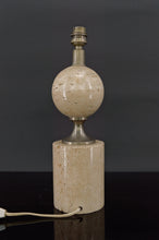 将图片加载到图库查看器,Lampe en travertin par Philippe Barbier, France, circa 1960