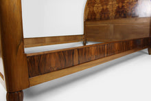 将图片加载到图库查看器,Lit double Art Déco par les Ateliers Gauthier-Poinsignon en noyer, circa 1920-1930