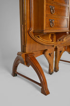 将图片加载到图库查看器,Coiffeuse / Paravent Art Nouveau à miroirs avec marqueterie, 1901