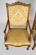 将图片加载到图库查看器,Paire de fauteuils style Louis XV en chêne sculpté